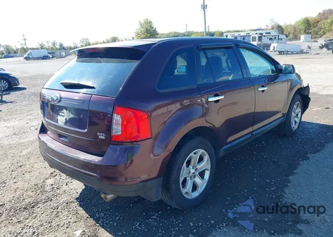 2011 Ford Edge Sel из США, поврежденный, VIN 2FMDK4JC8BBB31461
